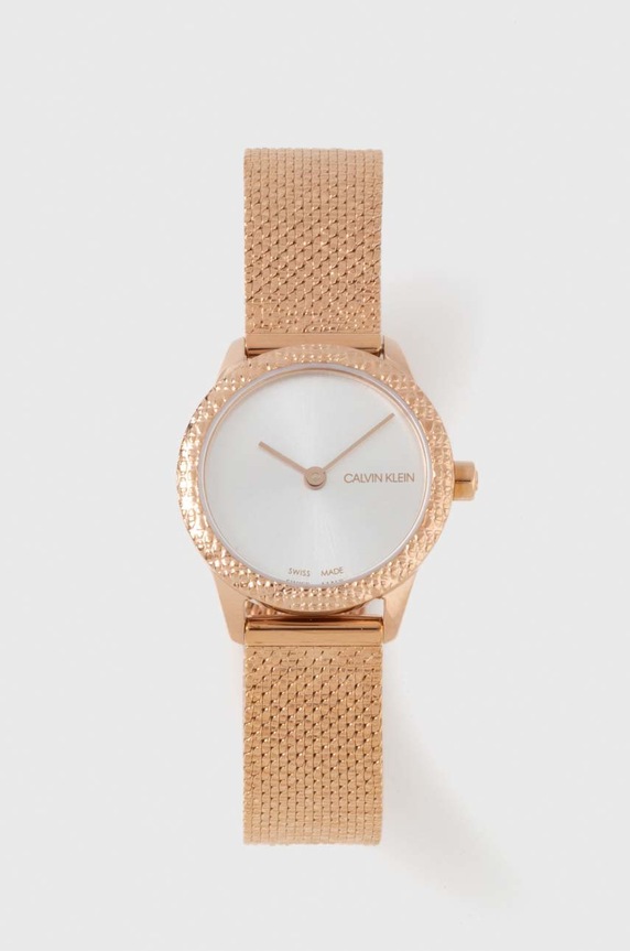 Calvin Klein zegarek złoty K3M23U26