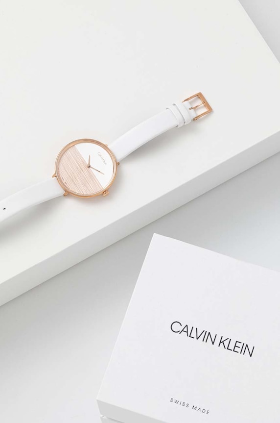 Hodinky Calvin Klein K7A236LH bílá AA00