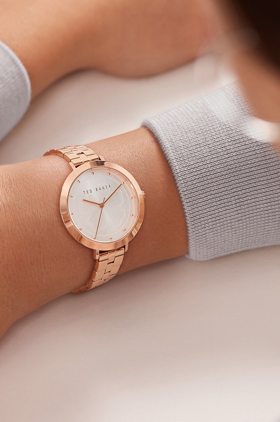Akcesoria Ted Baker zegarek BKPAMS215 złoty