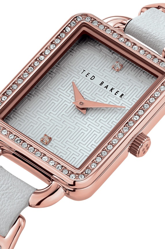 Ted Baker zegarek BKPPRS002 biały AA00
