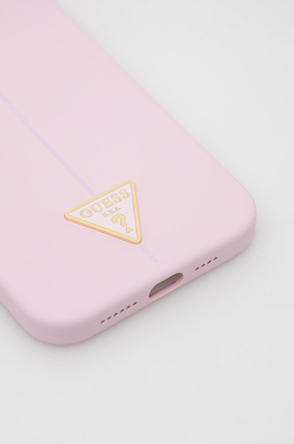 Guess etui na telefon iPhone 14 Plus 6,7" GUHCP14MSLTGU fioletowy AA00