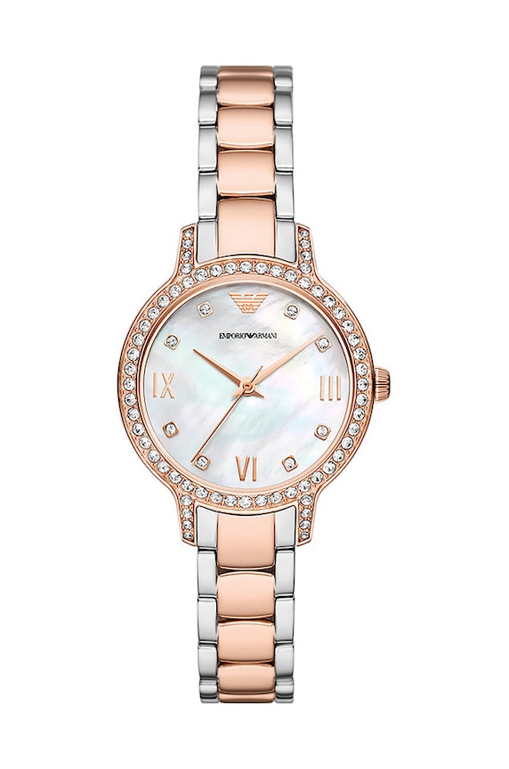 Hodinky Emporio Armani zlatá AR11499