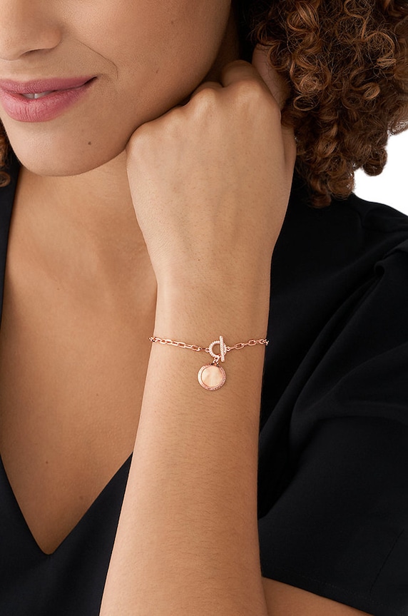 Akcesoria Emporio Armani bransoletka EG3564221 złoty