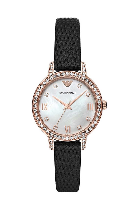 Hodinky Emporio Armani zlatá AR11485