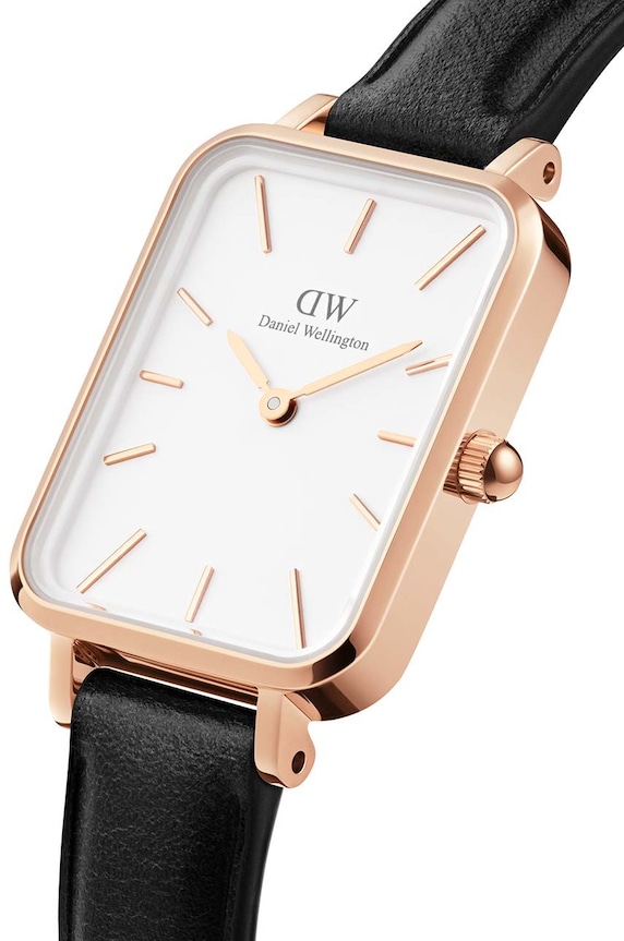 Ρολόι Daniel Wellington Quadro Pressed DW00100434 ροζ AA00