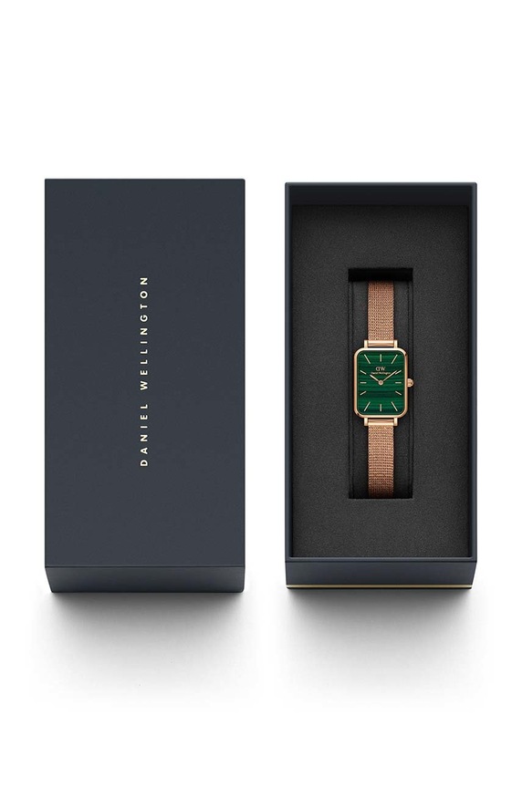 Accessori Daniel Wellington orologio Quadro Pressed DW00100437 rosa