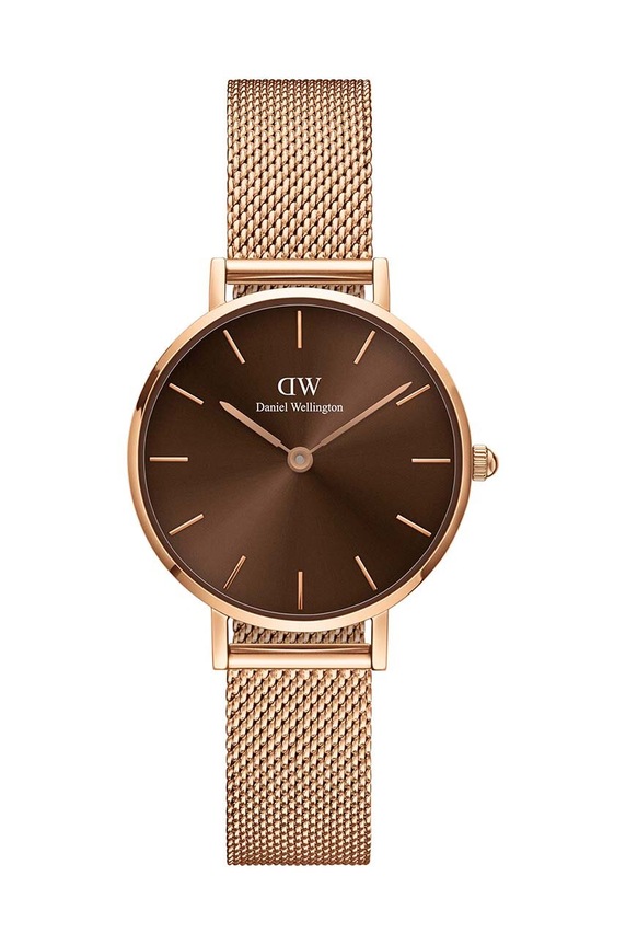 Ρολόι Daniel Wellington Petite Amber 28 ροζ DW00100476