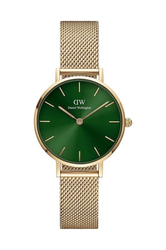 Ρολόι Daniel Wellington Petite Emerald 28 χρυσαφί DW00100479