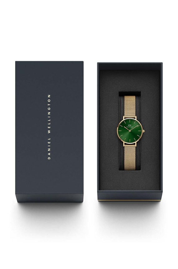 Ρολόι Daniel Wellington Petite Emerald 28 DW00100479 χρυσαφί AA00