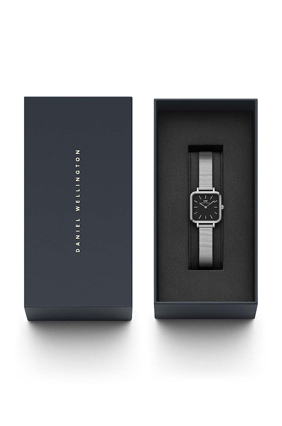 Hodinky Daniel Wellington Quadro Studio stříbrná DW00100522