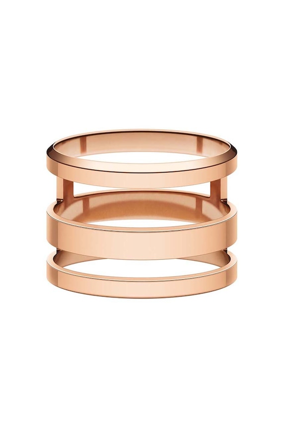 Daniel Wellington gyűrű Elan Triad Ring Rg 50 rózsaszín DW00400127