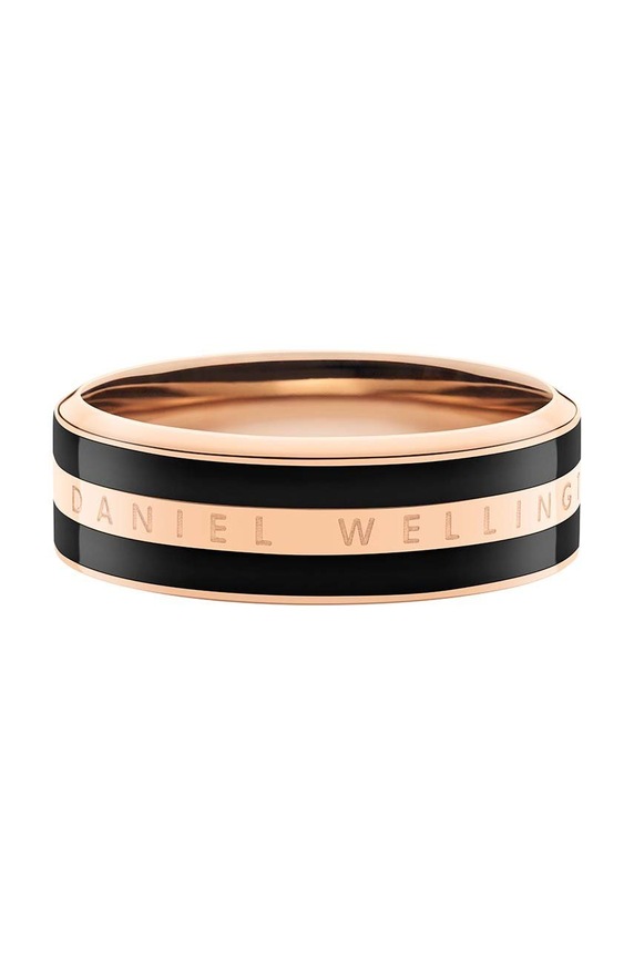 Δαχτυλίδι Daniel Wellington Emalie Ring Black Rg 52 ροζ DW00400315
