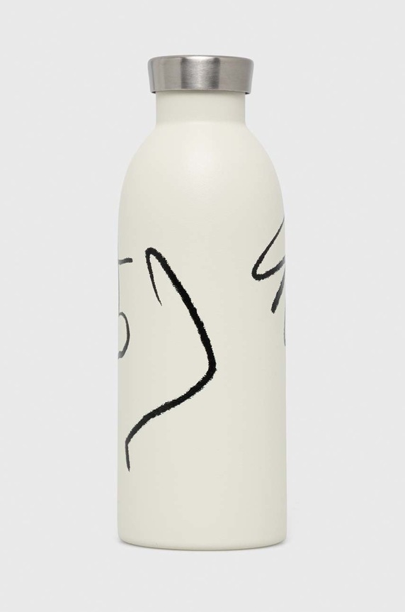 Termo fľaša 24bottles CLIMA.500.WHT.CALIP biela AA00