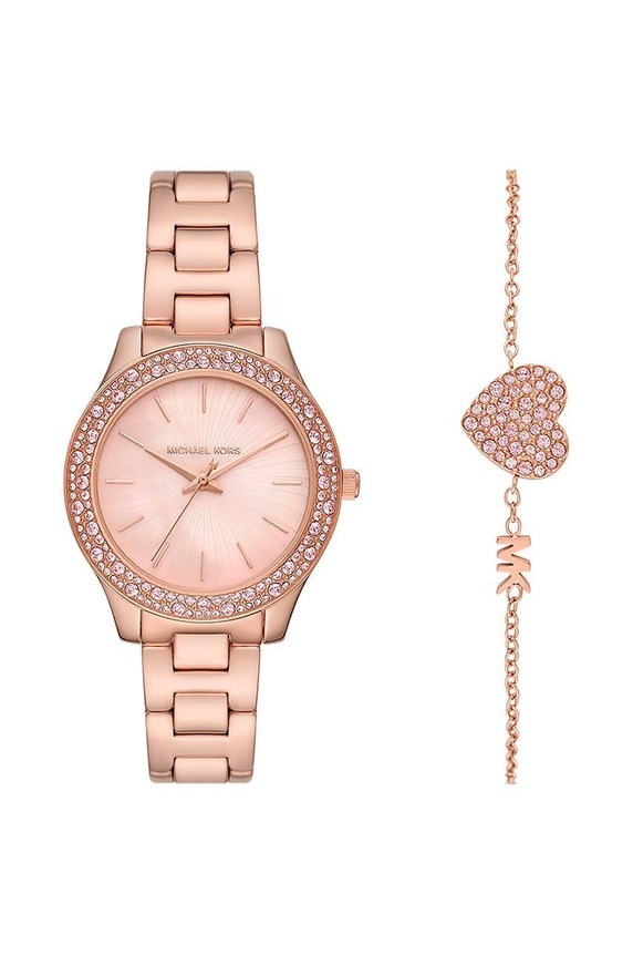 Часовник и гривна Michael Kors злато MK1068SET