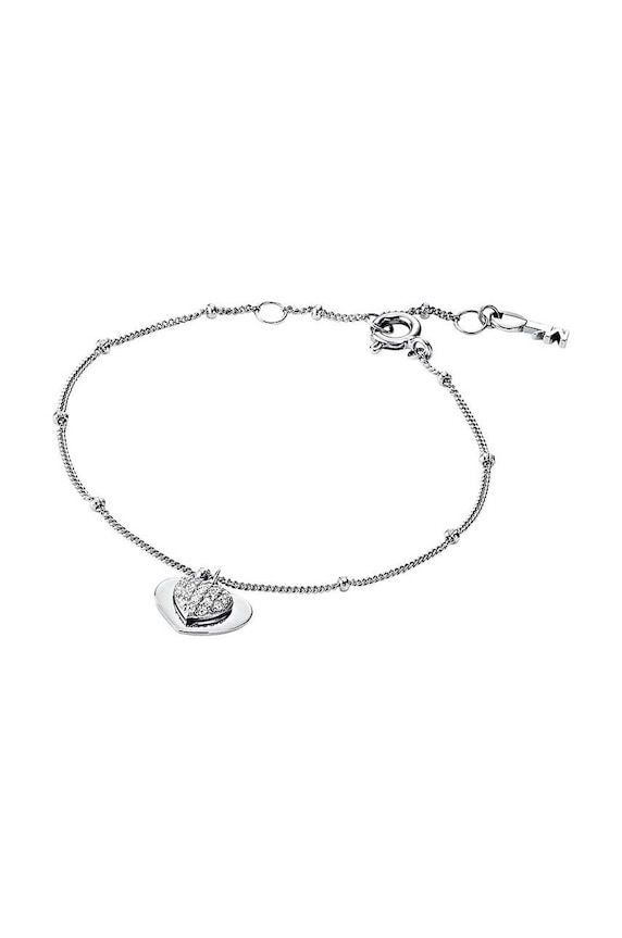 Strieborný náramok Michael Kors striebro strieborná MKC1118AN040