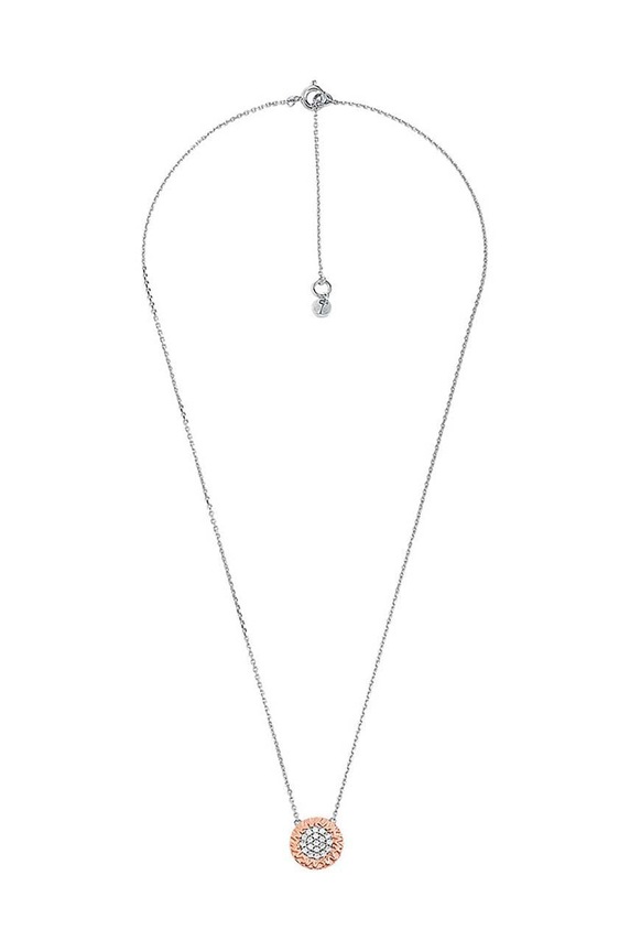 Серебряное колье Michael Kors MKC1587AN931 мультиколор AA00