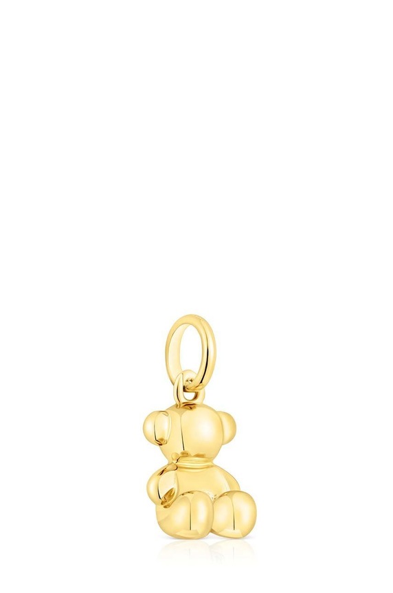 Srebrni privjesak Tous Bold Bear 1003827400 zlatna AA00