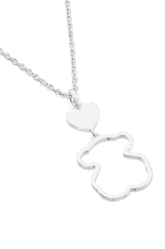 Tous naszyjnik srebrny New Silueta 1000118300 srebrny AA00