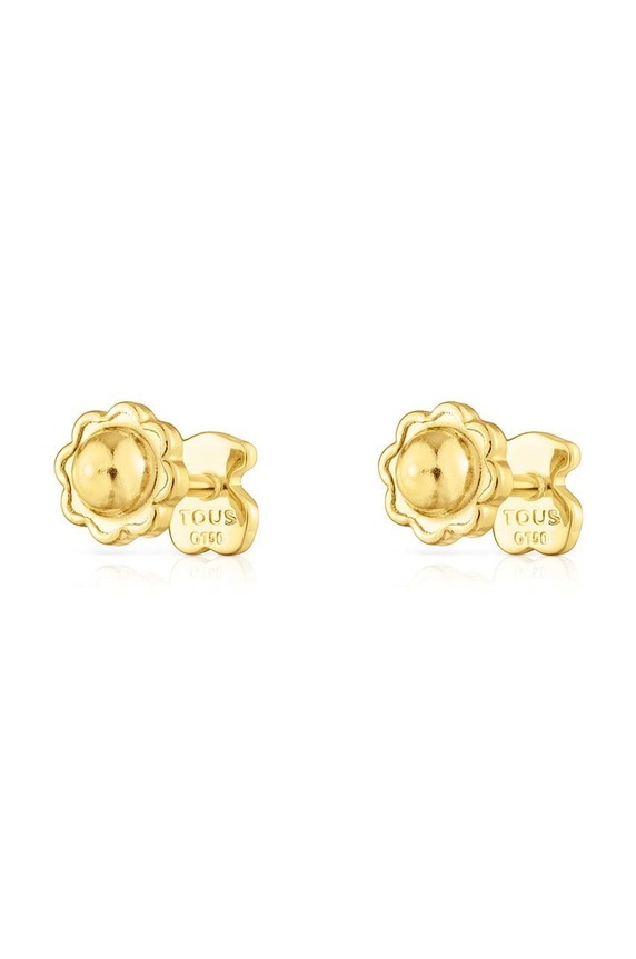 Akcesoria Tous kolczyki złote Bear 1003595700 złoty