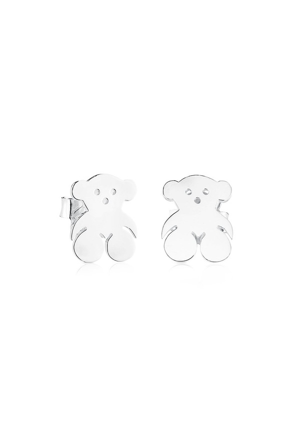 Tous kolczyki srebrne Bear srebrny 1000116700