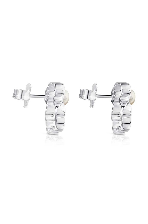 Tous kolczyki srebrne Silueta Silver 1000091300 srebrny AA00