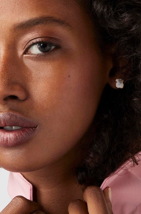 Tous kolczyki srebrne Color srebrny 1000114400