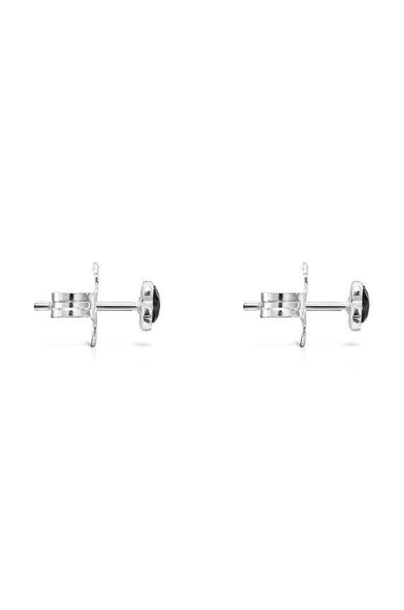 Tous kolczyki srebrne Mini Onix 1001938600 srebrny AA00