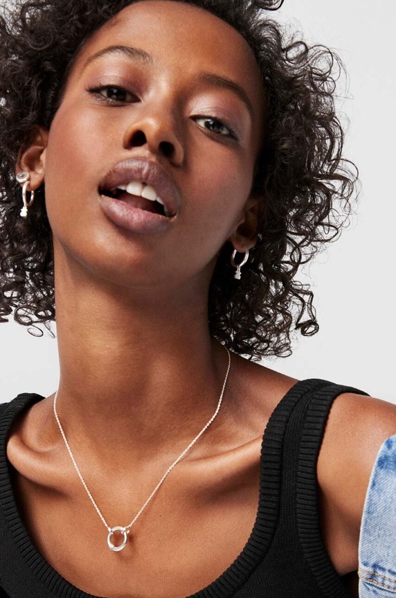 Tous naszyjnik srebrny Hold 1000074400 srebrny