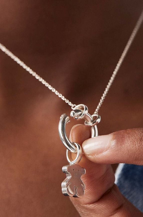 Tous naszyjnik srebrny Hold 1000074400