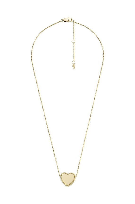 Akcesoria Fossil naszyjnik JF04360710 złoty