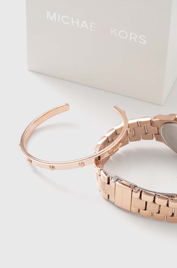 Michael Kors karóra és karkötő MK1073SET arany AA00
