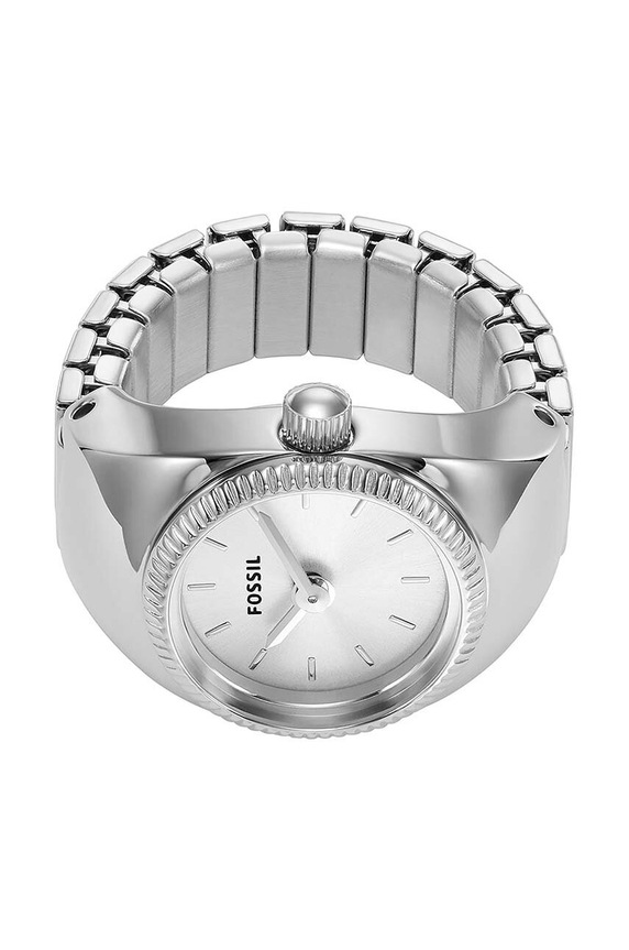 Doplnky Hodinky vo forme prsteňa Fossil ES5245 strieborná