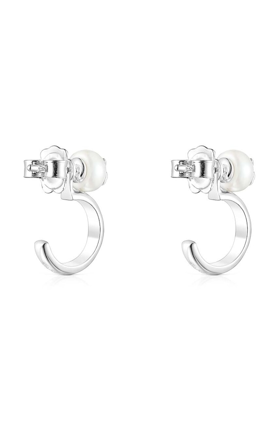 Akcesoria Tous kolczyki srebrne Icon Pearl 1003332800 srebrny