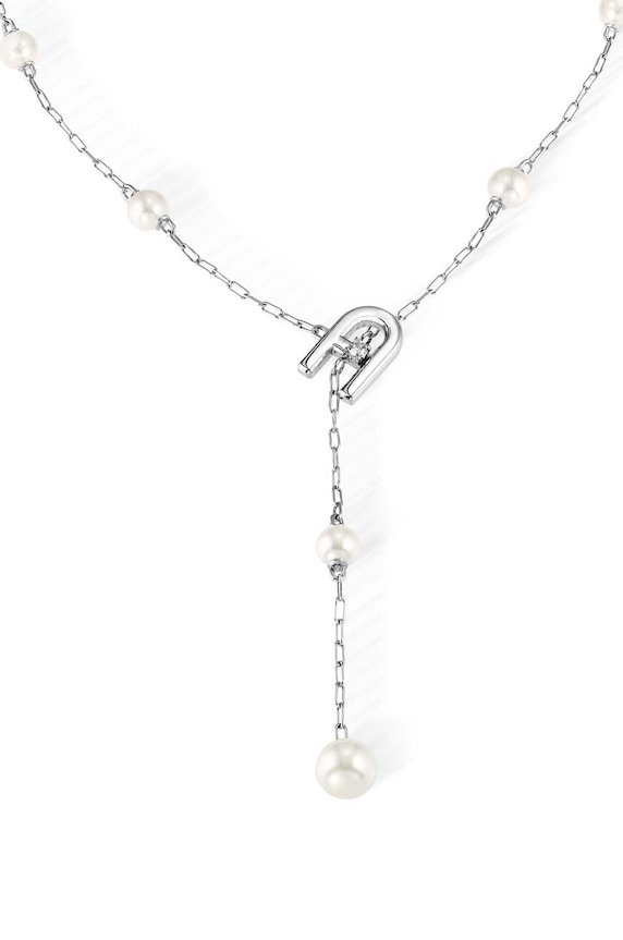 Accesorii Furla colier FJ0521NTU argintiu