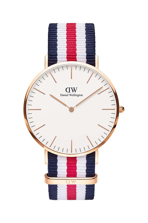 Daniel Wellington zegarek Classic 40 Canterbury RG multicolor DW00100002