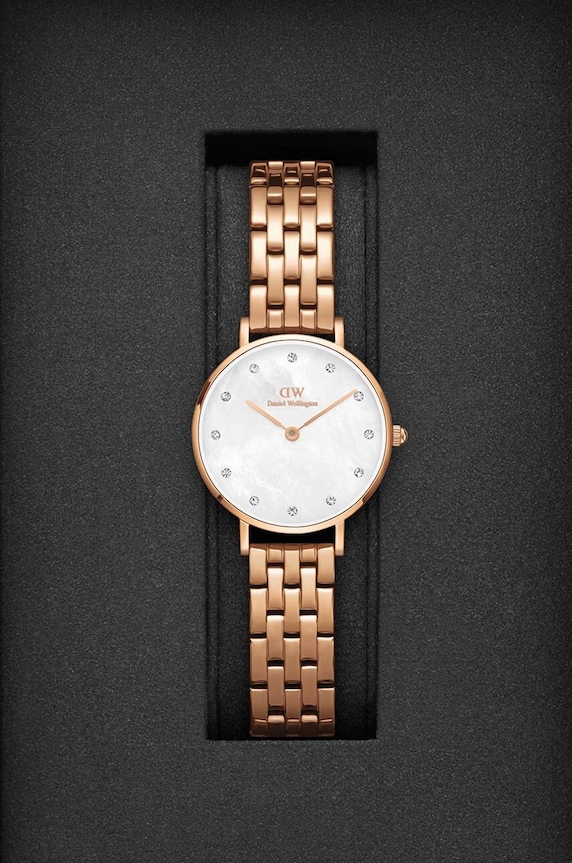 Accesorii Daniel Wellington ceas Petite Lumine 28 5-Link DW00100613 aur