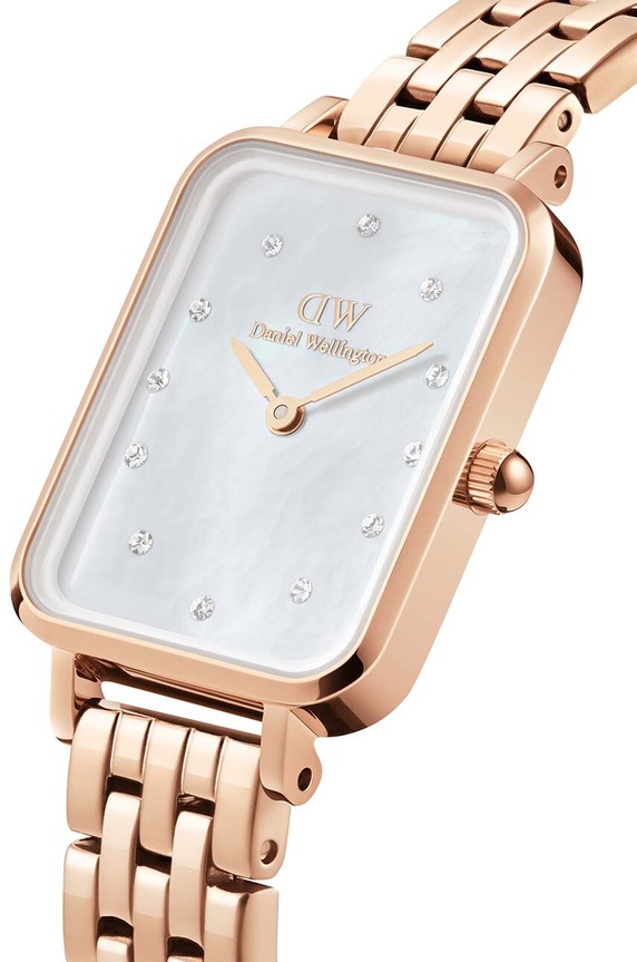 Ρολόι Daniel Wellington Quadro Lumine Quadro Lumine DW00100620 χρυσαφί AA00