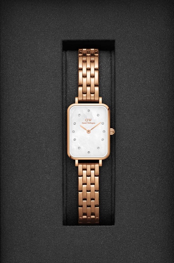 Αξεσουάρ Ρολόι Daniel Wellington Quadro Lumine Quadro Lumine DW00100620 χρυσαφί