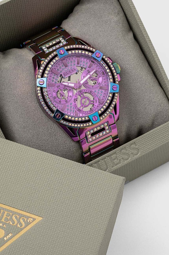 Dodatki Ura Guess GW0464L4 vijolična