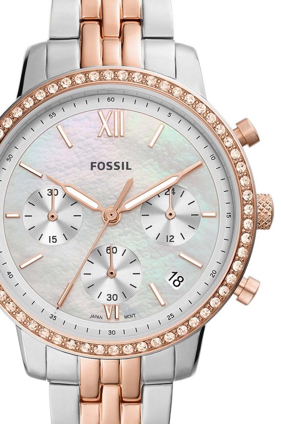 Fossil zegarek ES5279 srebrny AA00