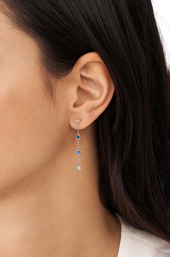 Dodatki Uhani Emporio Armani 2-pack EGS3013SET zlata