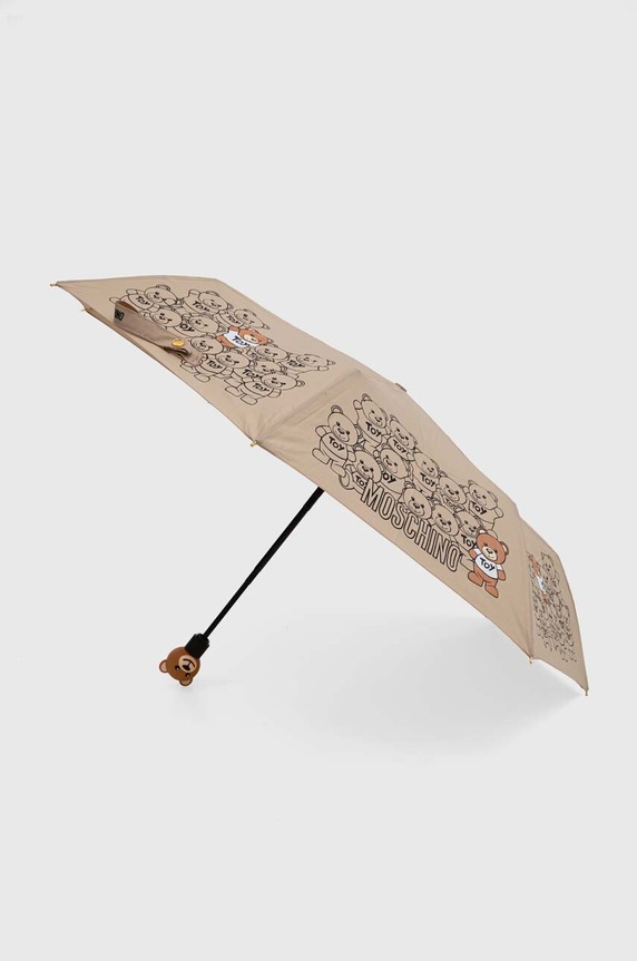 Deštník Moschino béžová 8422
