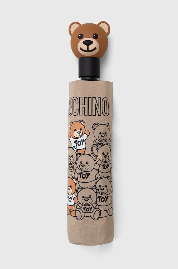 Doplňky Deštník Moschino 8422 béžová