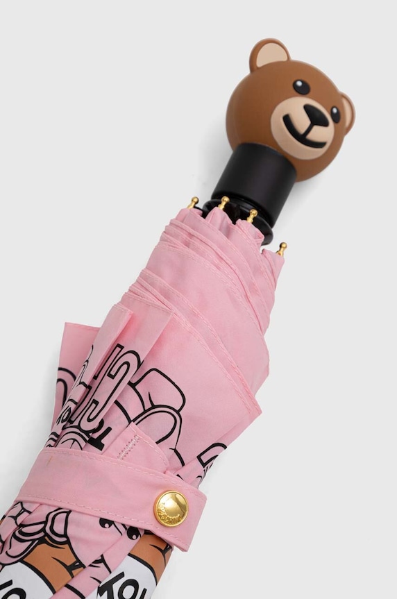 Deštník Moschino růžová 8422