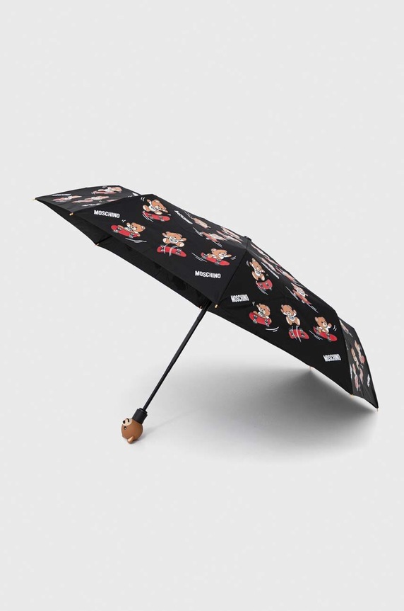 Deštník Moschino černá 8340