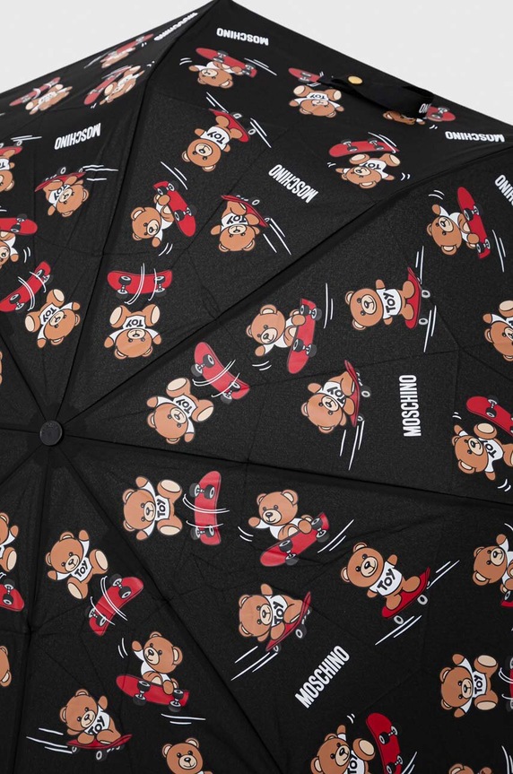 Deštník Moschino černá 8340