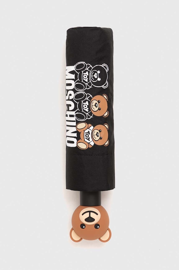Akcesoria Moschino parasol 8061 czarny