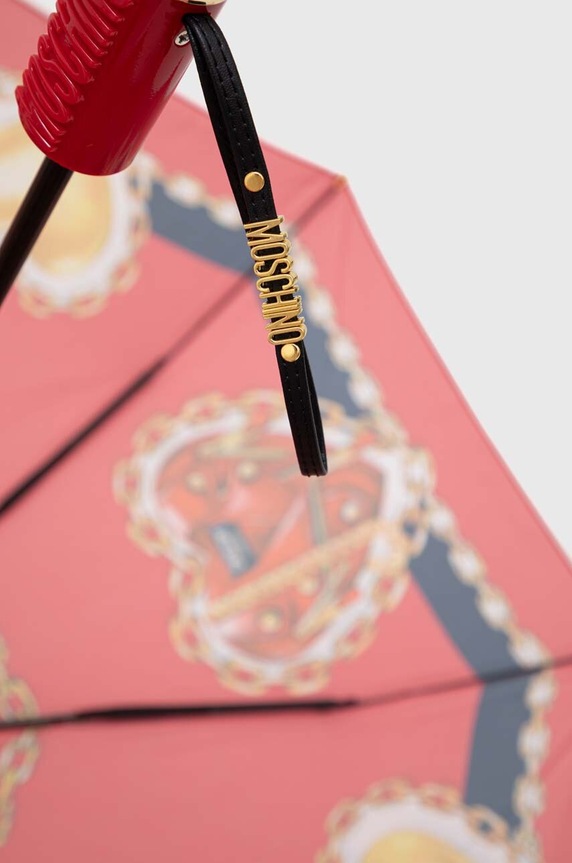 Moschino parasol czerwony 8951
