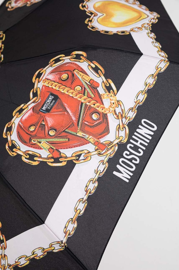 Moschino parasol 8951 czarny AA00