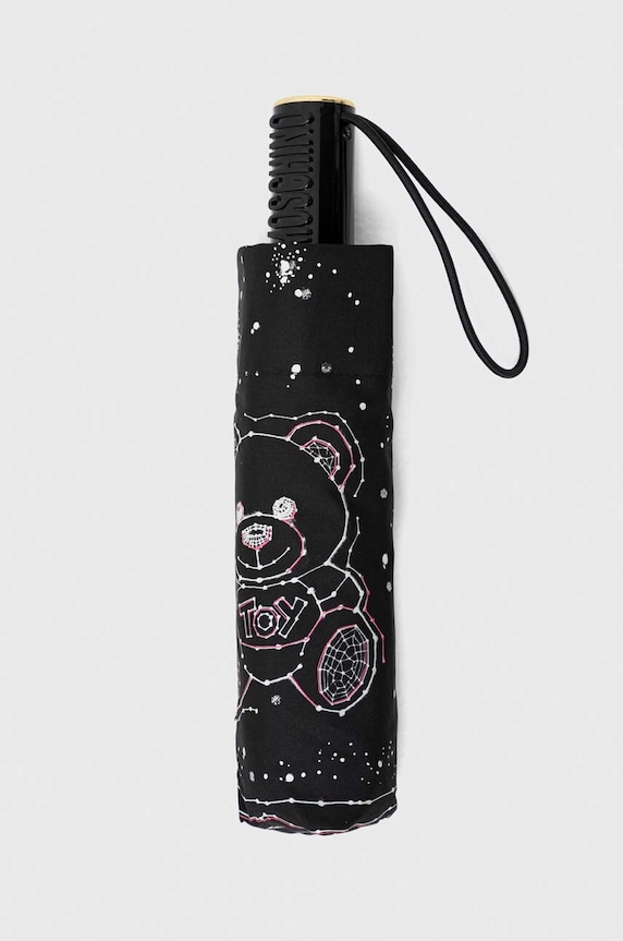 Moschino parasol 8198 czarny AA00